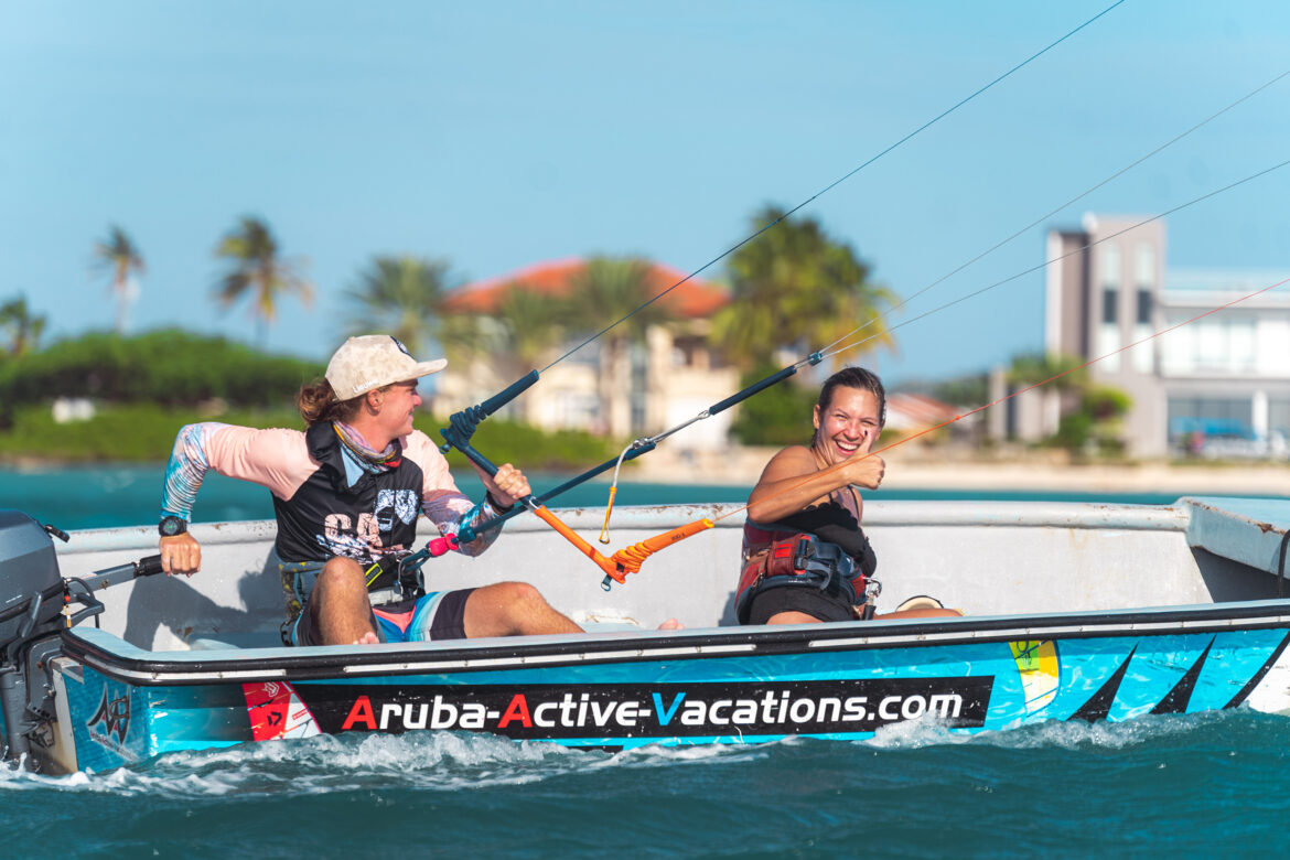 Kitesurfing